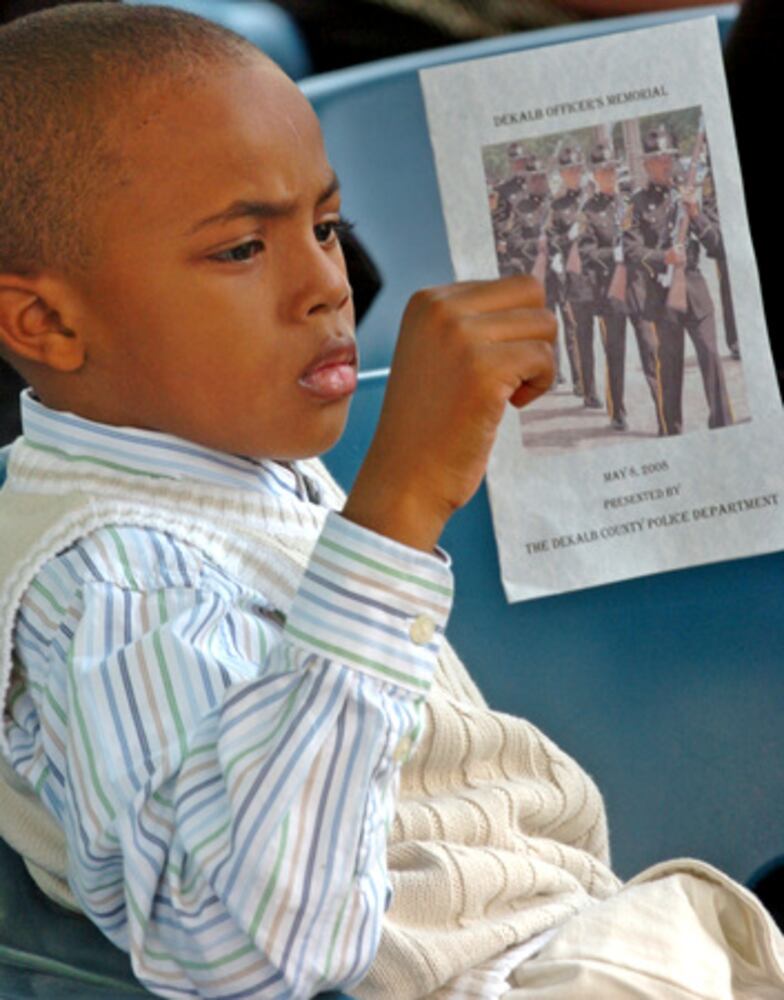Slain DeKalb officers remembered