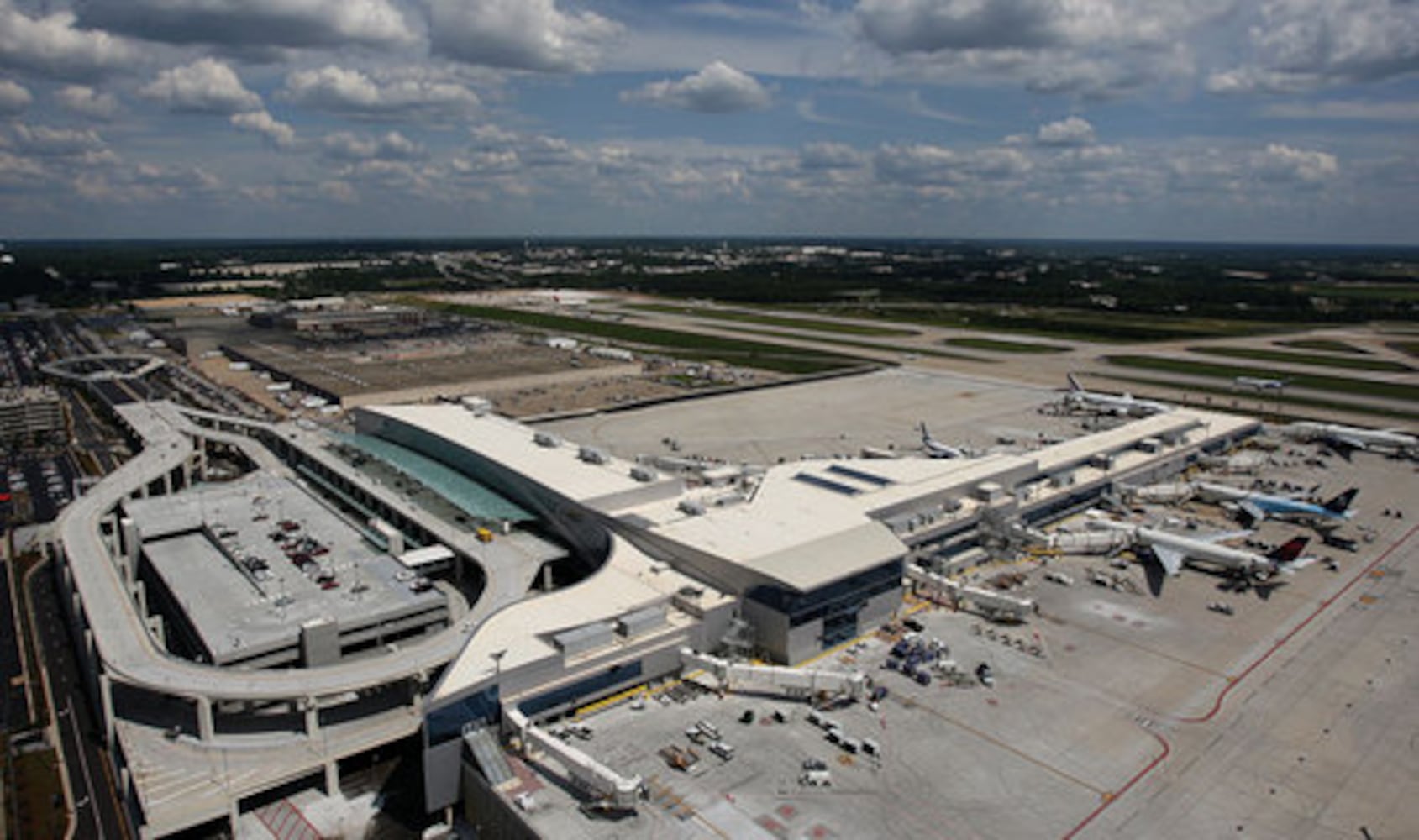 New airport terminal opens