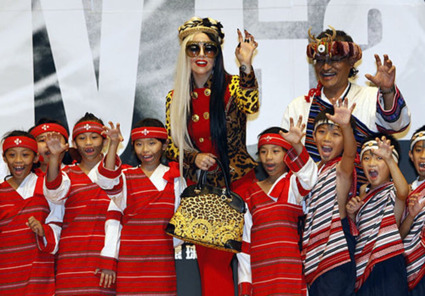 Taiwan busts out for 'Lady Gaga Day'