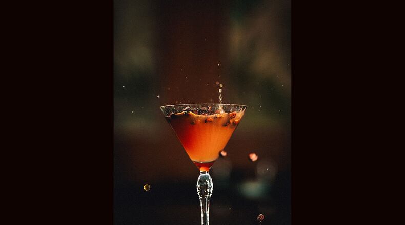 CORRECTION: This photo of a chai espresso martini published on C1 in Thursday, January 23, 2025 Living section incorrectly attributed this drink, which is from The Select in Sandy Springs.