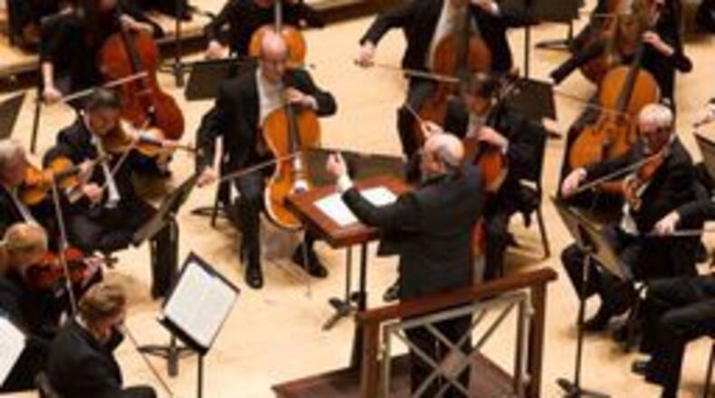 The Atlanta Symphony Orchestra in concert during the 2013-14 season. CONTRIBUTED BY ATLANTA SYMPHONY ORCHESTRA