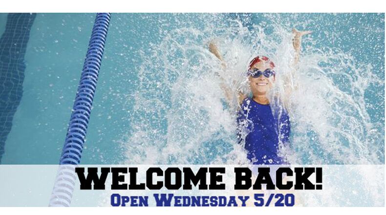 The Cumming Aquatic Center has reopened, but with limited capacity, no programs and health procedures mandated by the COVID-19 pandemic. CUMMING AQUATIC CENTER