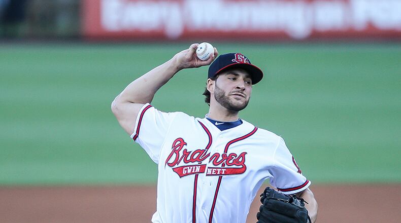 Braves pitcher Brandon Beachy had three walks and a wild pitch in four innings his first time out Friday in Triple-A Gwinnett.