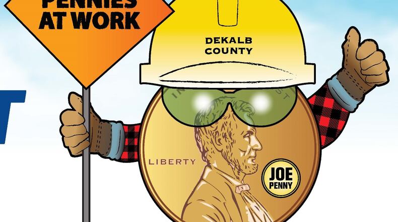 DeKalb County’s “Penny Power” SPLOST public education campaign focuses on making every penny count toward improving DeKalb County infrastructure.