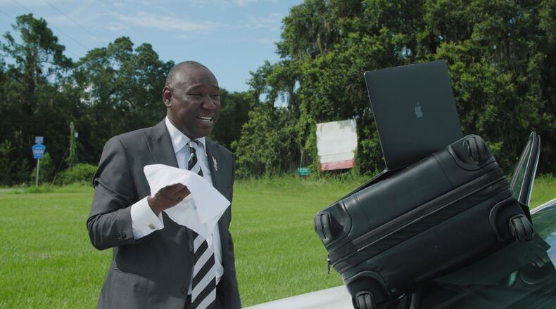 Ben Crump in "Civil: Ben Crump." Cr. Courtesy of Netflix © 2022