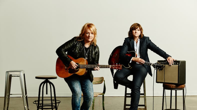 The Indigo Girls perform at Variety Playhouse in a fundraiser for El Refugio April 30, 2019.