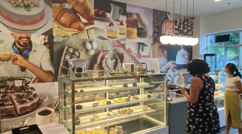 Open since 2020, Amore Mio offers European-style cakes and pastries. Ligaya Figueras/ligaya.figueras@ajc.com