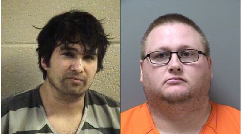 Mark Andrade (left), Brent Parton