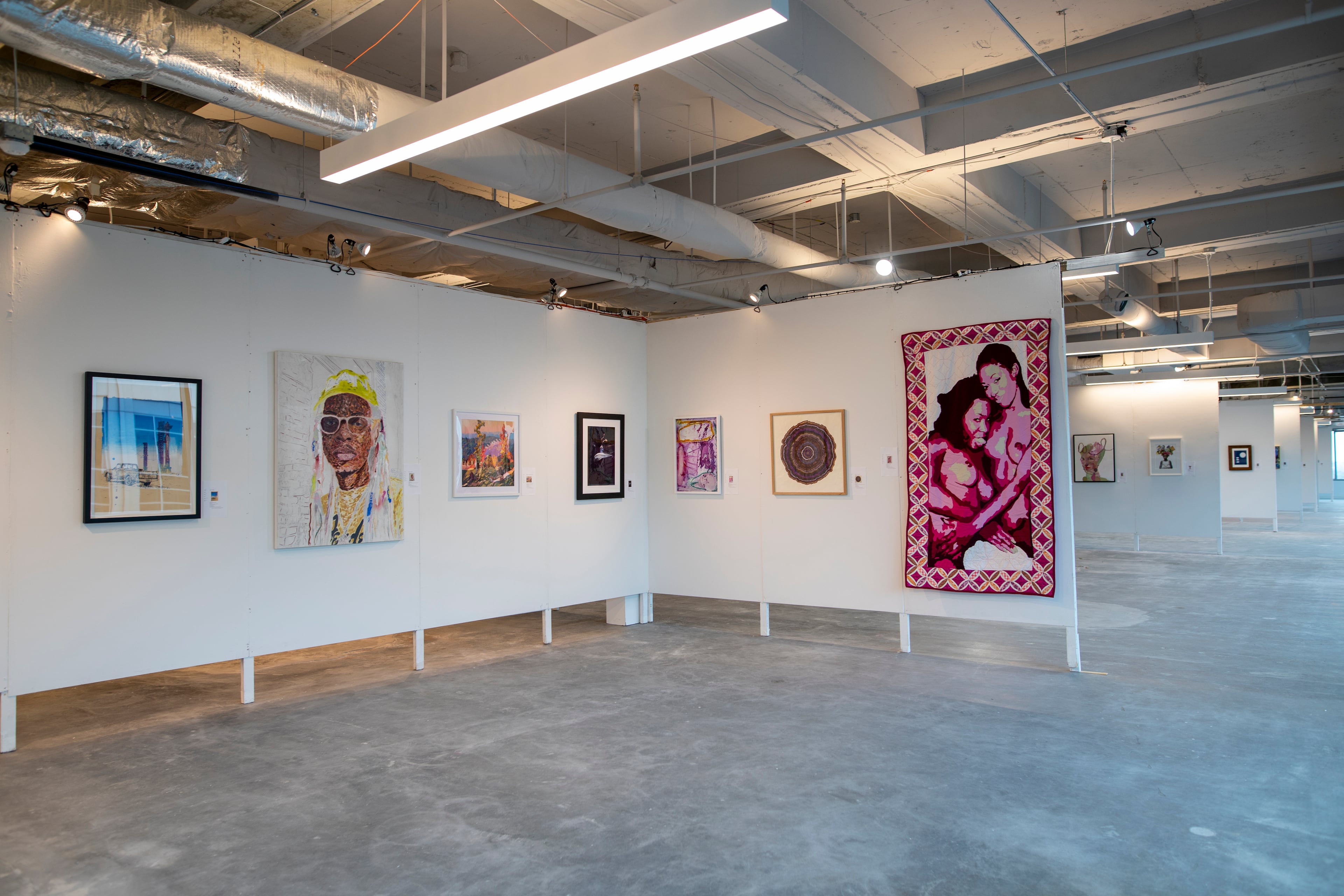The 2025 Hambidge Auction offers a variety of styles and media. (Isadora Pennington/ArtsATL)