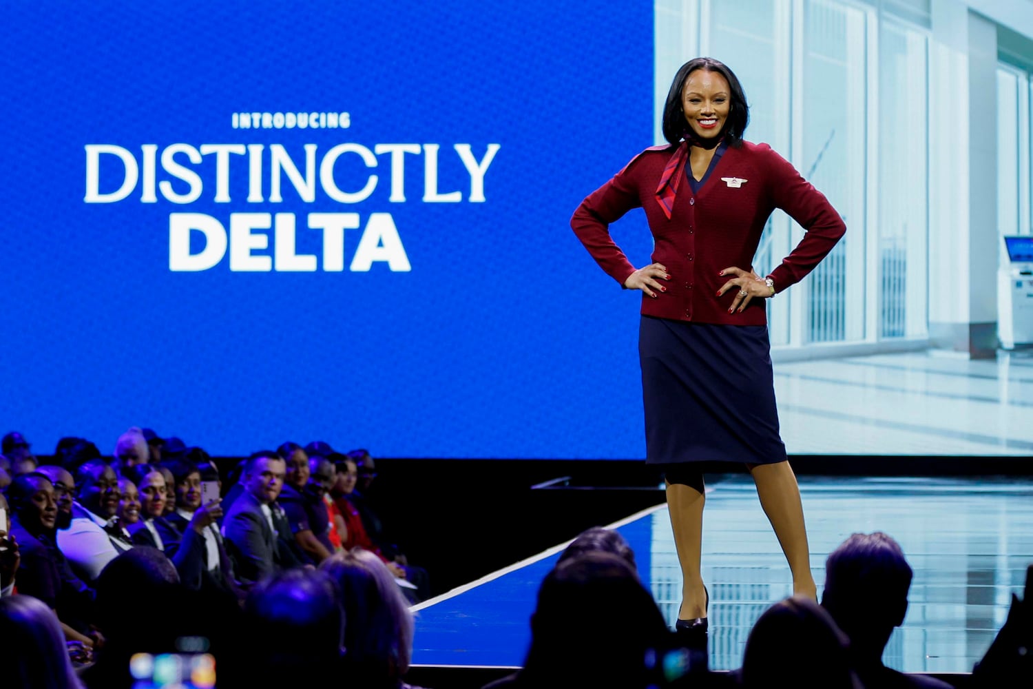 Delta unveils new employee uniform 