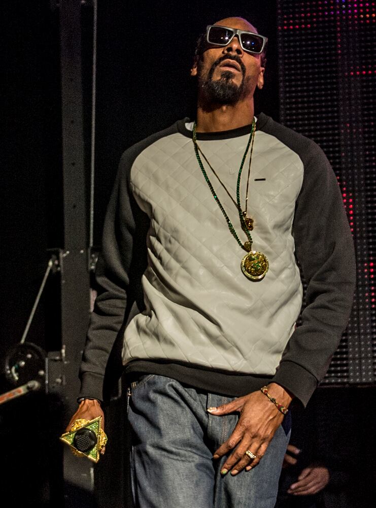 Snoop Dogg performs at a sold out show in Cincinnati