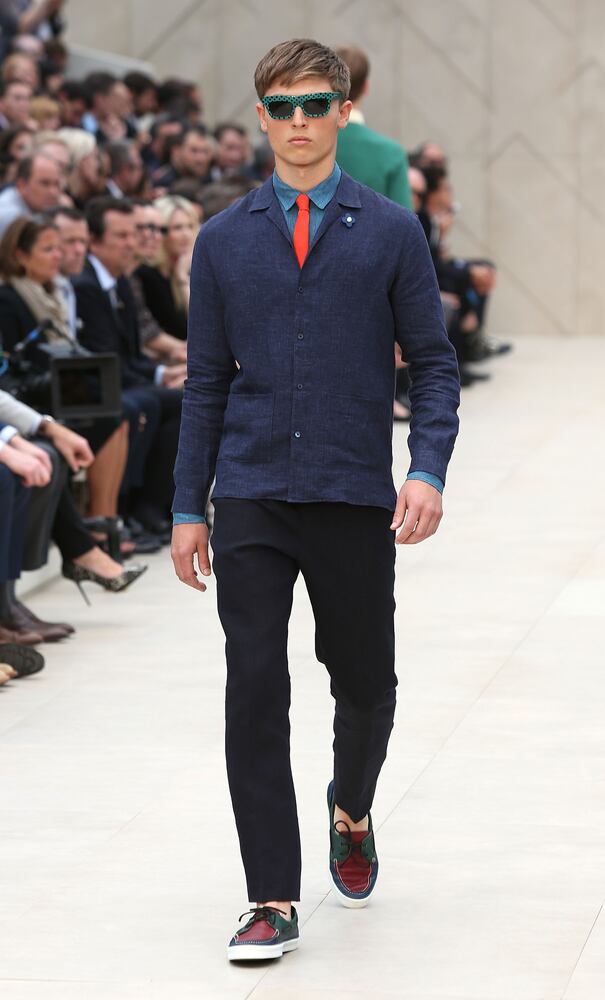 Burberry Prorsum show at the London Collections