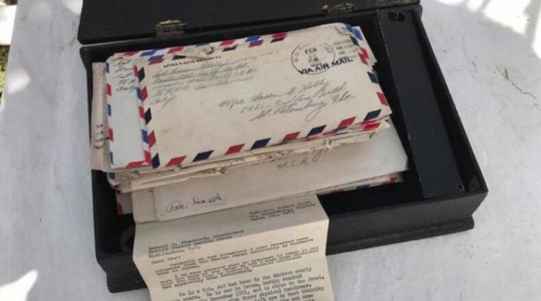 The wartime letters between Sgt. Warren Holly and his sweetheart, Jean Holly, are dated more than 60 years ago.