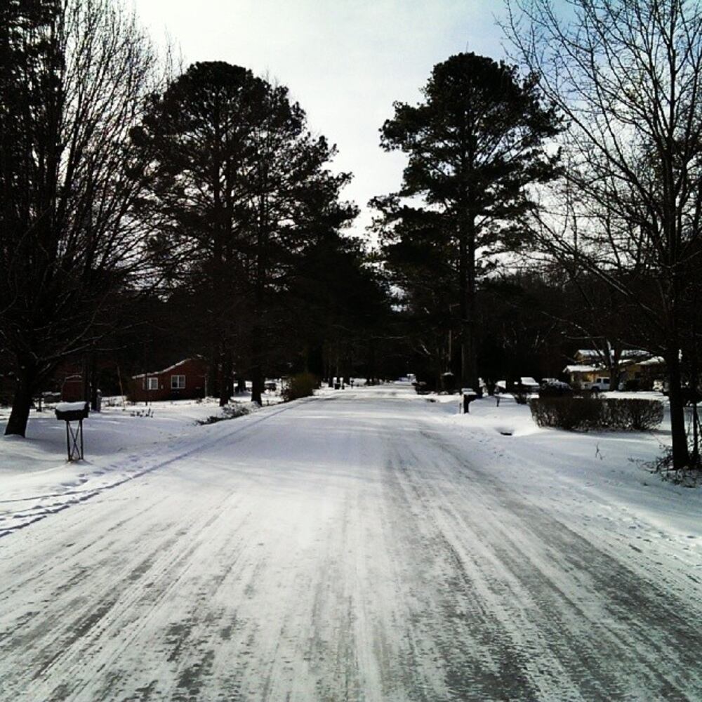 #Georgia #atlweather #southernsnow #westga #carollton #stateofemergency -- @juiceeeeee