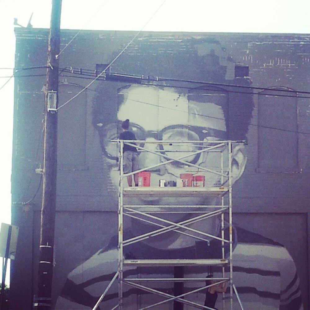 Artists from around the world paint murals around Atlanta