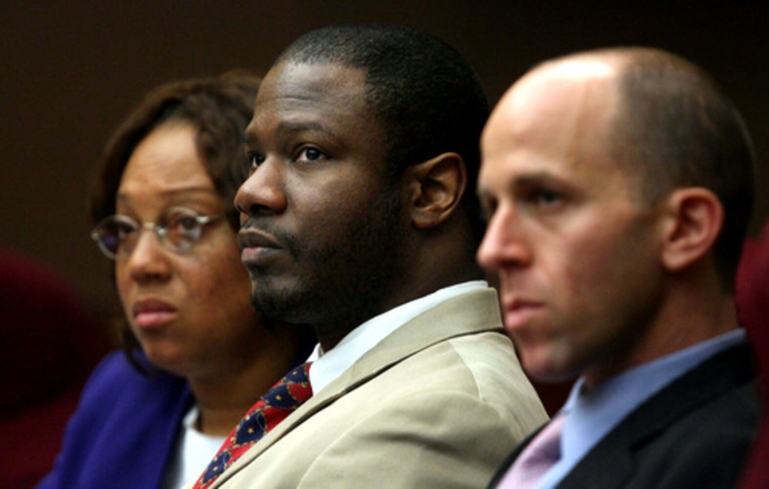 Brian Nichols in Judge Fuller's courtroom