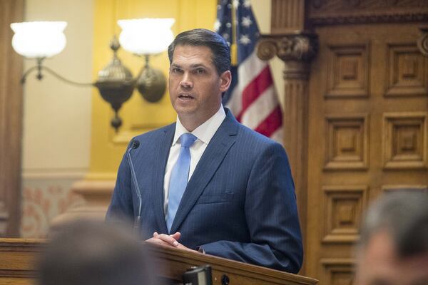 Georgia Lt. Gov. Geoff Duncan has clashed with Donald Trump, disputing the former president's false claims of widespread voter fraud in the 2020 election. He is not seeking reelection and has also shunned a bid for the U.S. Senate. Instead, he's focused on a project he calls "GOP 2.0" that would seek a return of the Republican Party to big-tent conservatism and away from Trump's influence. (ALYSSA POINTER/ALYSSA.POINTER@AJC.COM)