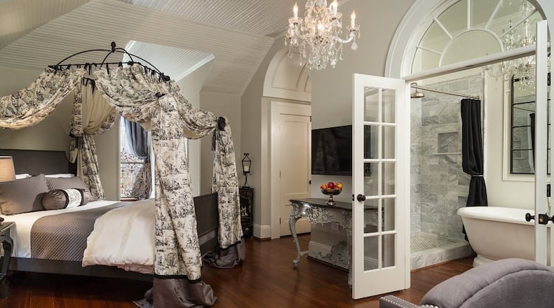 The Twelve Oaks, located in downtown Covington, was built in 1836, but you’ll find plenty of modern conveniences if you stay there. CONTRIBUTED BY THE TWELVE OAKS BED & BREAKFAST LLC