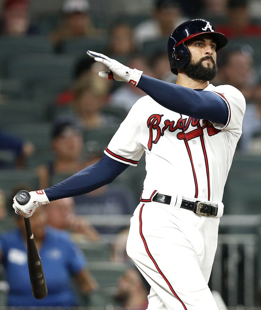 Photos: Braves honor John Schuerholz, beat Marlins