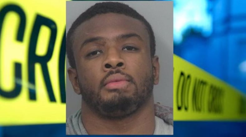 Alleged bank robber Eric Rivers, 24, faces two counts of robbery, according to jail records. He was caught after doing an interview with a TV news crew.