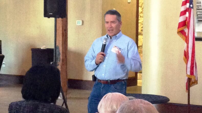 Rep. Jody Hice, R-Monroe, during his campaign last year.