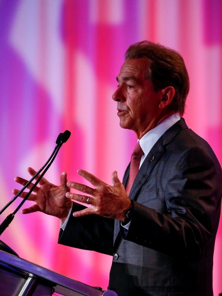 Photos: Nick Saban takes center stage at SEC Media Days