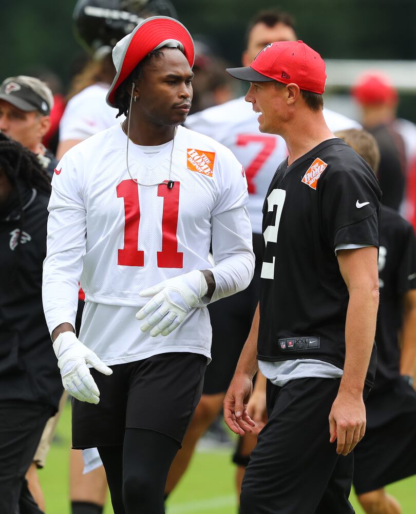 Photos: Day 2 of Falcons minicamp in Flowery Branch