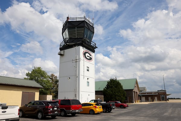 The Athens-Ben Epps Airport is a county-owned, public-use airport that has seen a boom in recent years due in part to the success of the University of Georgia football team. (Jason Getz/AJC 2024)