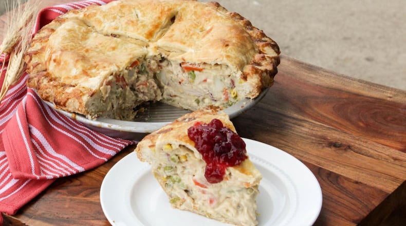 Pie Bar’s Post-Thanksgiving Turkey Pot Pie provides a great vehicle for those turkey leftovers. CONTRIBUTED BY PIE BAR