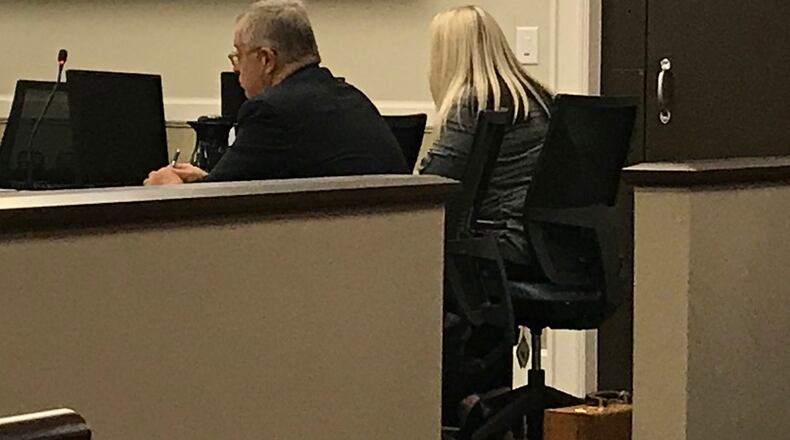 Michelle Louise Root was in court Thursday in Forsyth County.