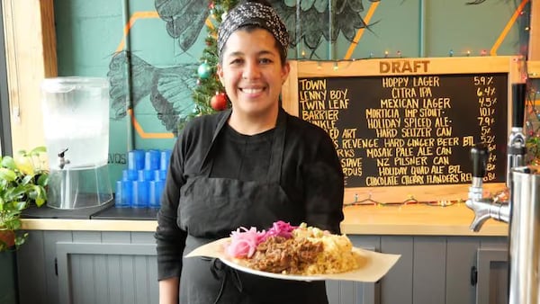 Little Chango restaurant in Asheville, which earned a Bib Gourmand designation from the Michelin Guide of the American South, serves casual Latin American fare. Pictured is chef Iris Rodriguez. (Courtesy of Explore Asheville)