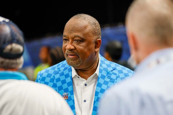 “Some people meet with me and say, ‘Well, Virgil, tell me what you did to get there (to be president of Aflac).’ And I’ll tell them, don’t expect a big light bulb to go off,” says Miller. “It’s: Are you willing to do exactly what it takes? Are you willing to put forth that discipline?” (Miguel Martinez/AJC)