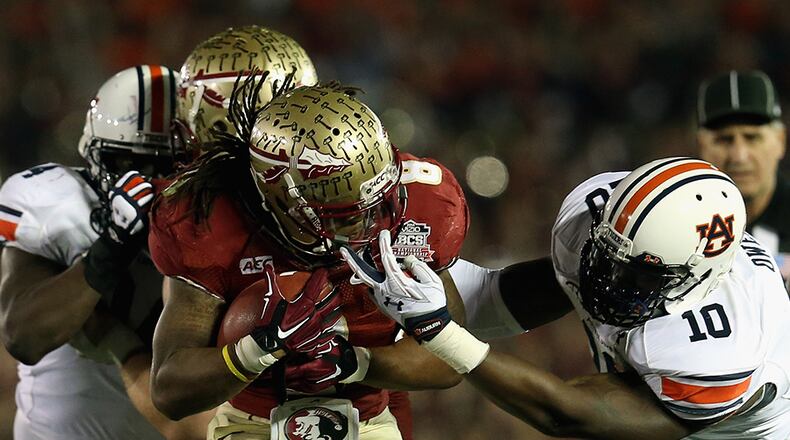 Falcons draft pick Devonta Freeman rushed 173 times for 1,016 yards last season and became Florida State’s first 1,000-yard rusher since Warrick Dunn accomplished that feat in 1996.