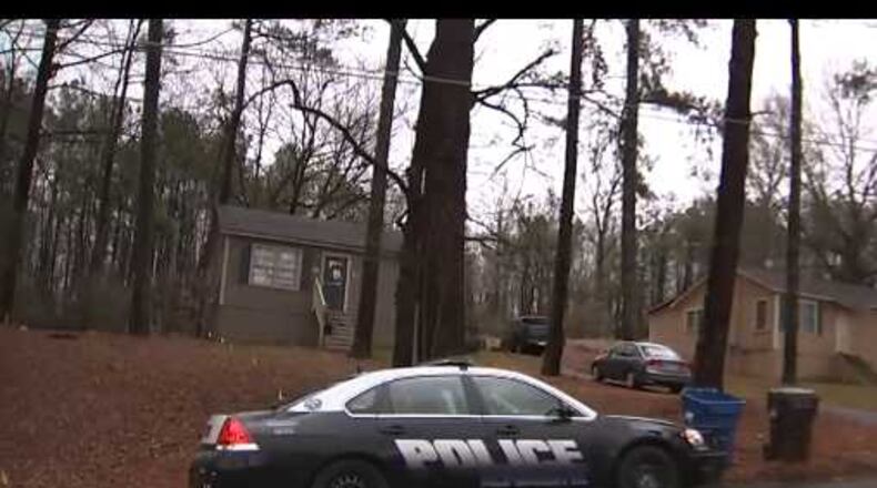 Police in Alpharetta are searching for two men who invaded a home on Wednesday and escaped with cash in a Nissan minivan.