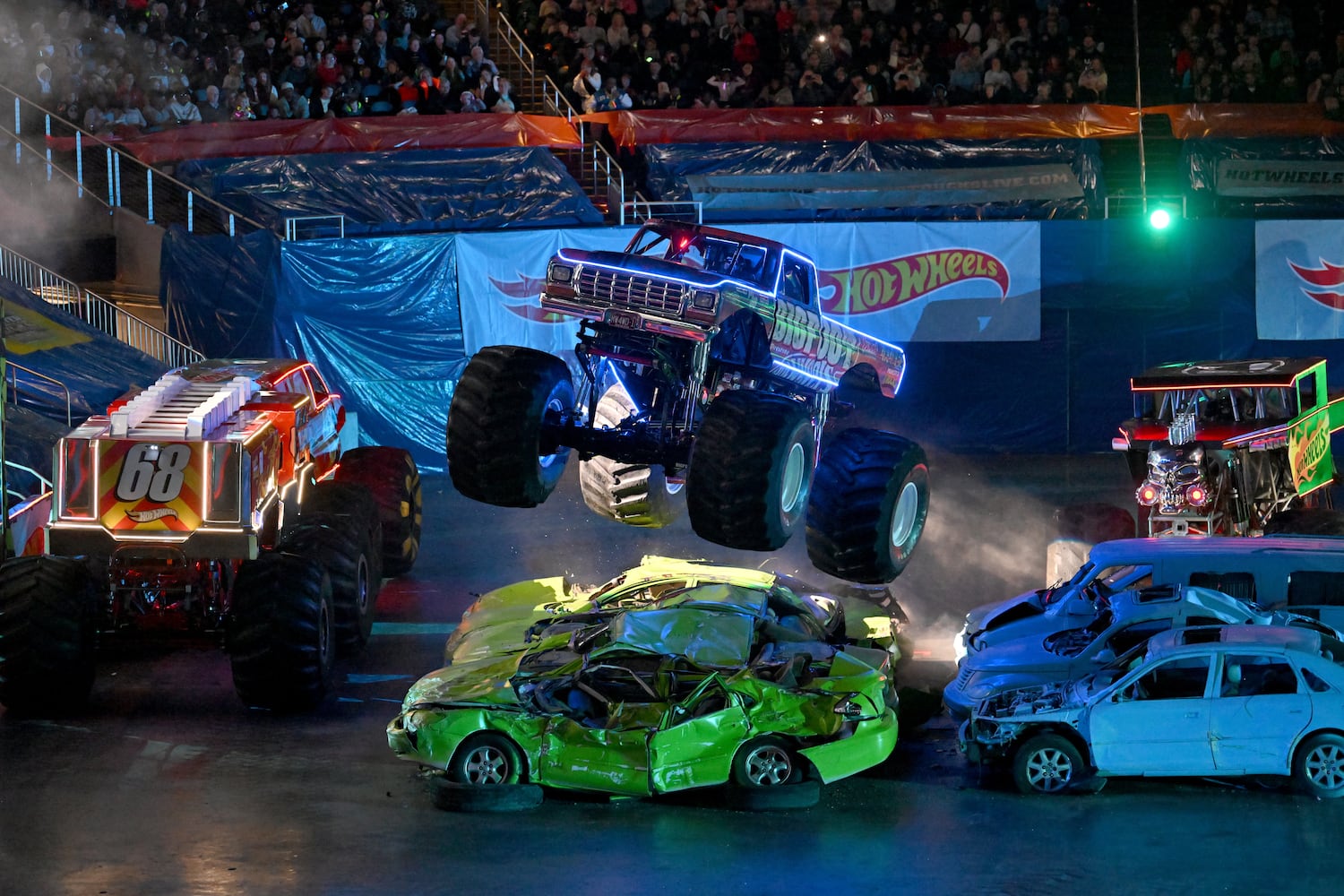 Monster Truck show thrills fans