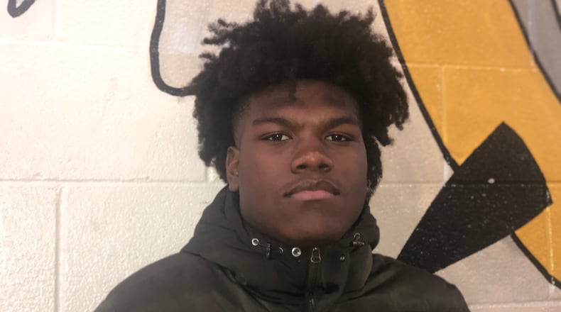 Five-star offensive tackle Broderick Jones resisted all kinds of overtures to play somewhere other than Lithonia High, and he had to do the same to sign with the Georgia Bulldogs. (Chip Towers/ctowers@ajc.com)