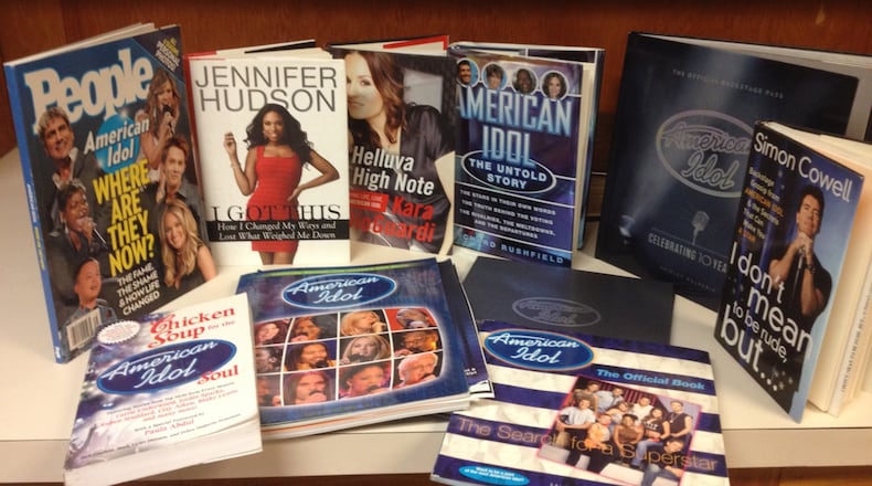 My collection of 'American Idol' books. Remember Kara DioGuardi???