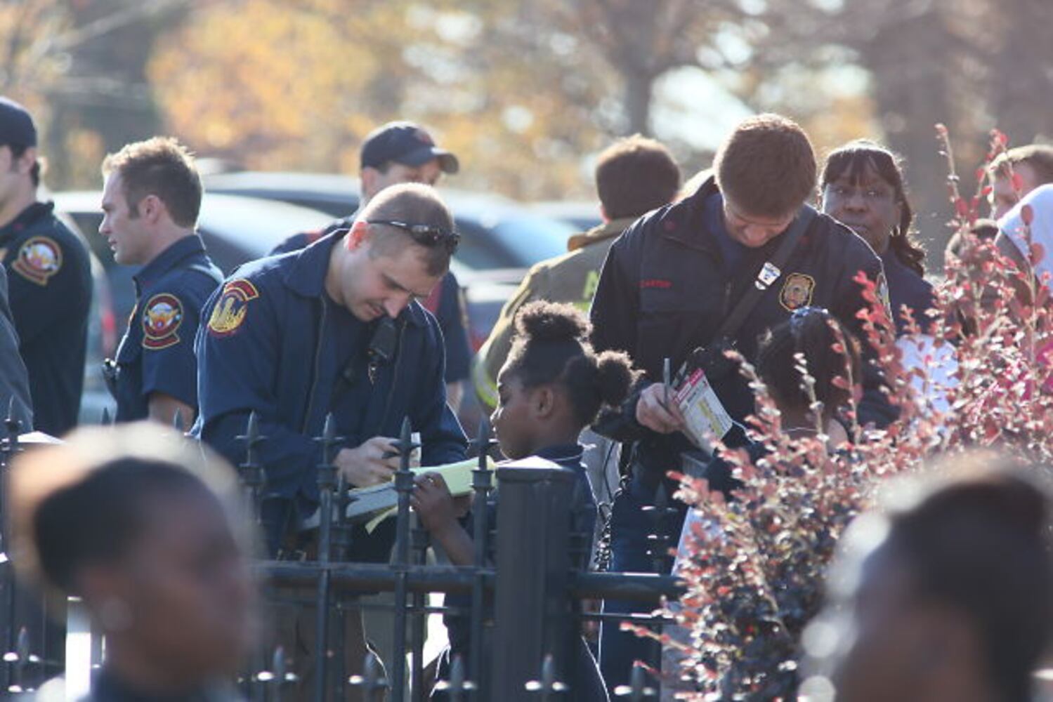 Photos from the scene