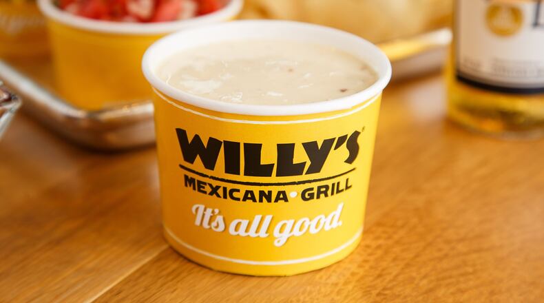 Willy's Mexicana Grill cheese dip