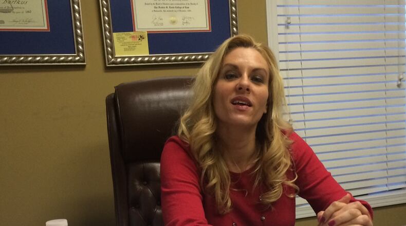 Marietta criminal defense attorney Ashleigh Merchant: “You can’t tell his demeanor and tone in a cold transcript. That just doesn’t come across.” (Photo: Bill Torpy/AJC)
