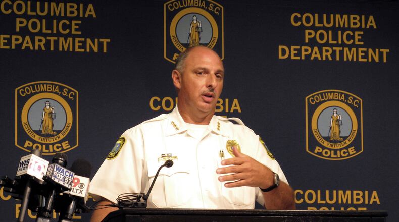 Josh Ruffin, 17, was killed April 8 after he ran away when a police officer started asking him questions and pointed a gun at the officer chasing him, Columbia Police Chief Skip Holbrook said.