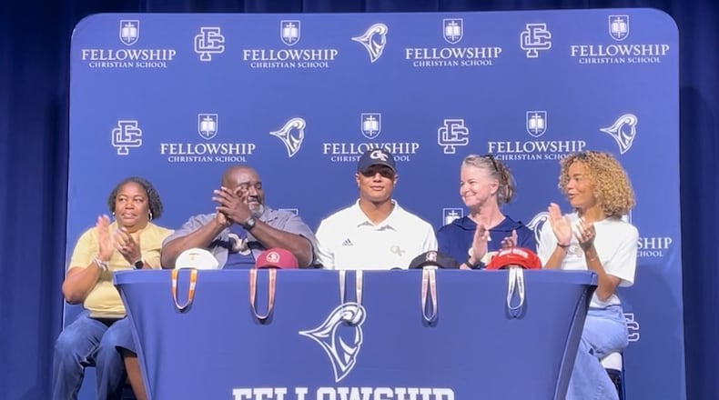 Fellowship Christian offensive lineman committed to Georgia Tech for the 2025 season on Monday, Aug. 12, 2024.