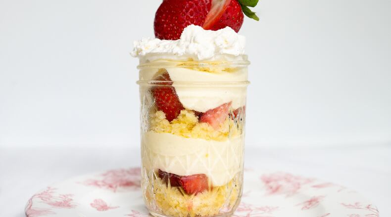 Table & Main’s Strawberry Lemon Cornmeal Trifle
Courtesy of Randi Curling