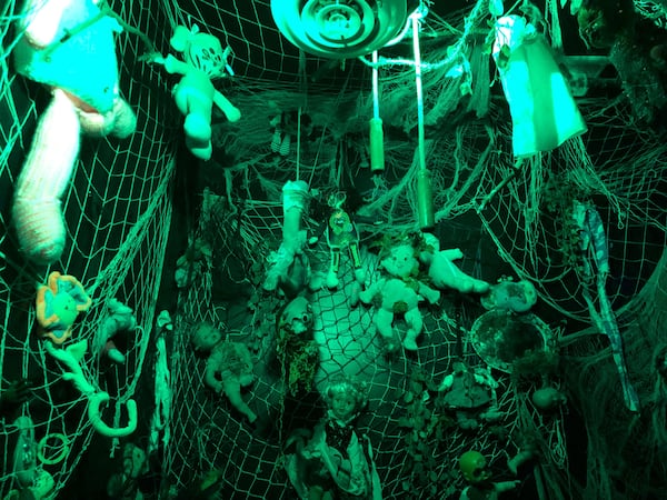 The interior of Mambo Zombi on Edgewood Avenue.