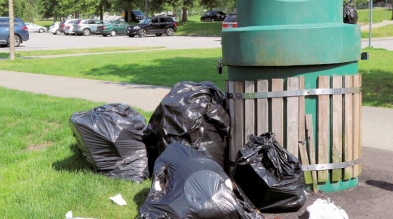 Gwinnett will spend $136,878 for the purchase of trash can liners. (File Photo)