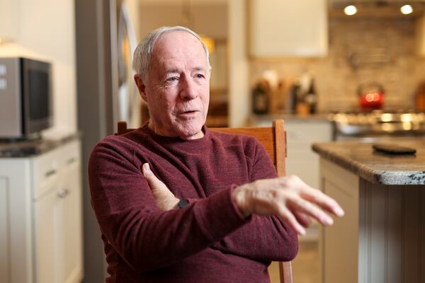 Allan Owen is shown at his home, Thursday, Jan. 26, 2023, in Lilburn, Ga.. Own retired in 2014 as Director of Technical Services for the Gwinnett County Clerk of Court. Allan is an example of a county retiree with a defined pension who is being squeezed by inflation. Owen has considered getting a remote part-time job to help with their living expenses. Jason Getz / Jason.Getz@ajc.com)
