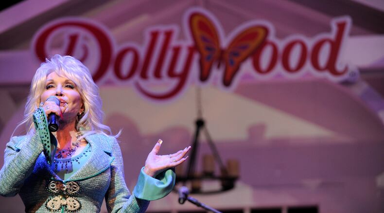 Country star Dolly Parton said her brother Randy Parton, who sang and performed with her, as well as at her Dollywood theme park, has died. He was 67. (Amy Smotherman Burgess/file photo)
