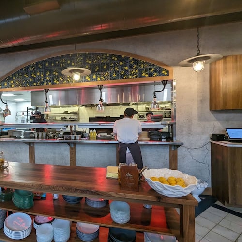 Alici was inspired by the seafood of Italyâs Amalfi Coast. (Courtesy of Paula Pontes 2023)