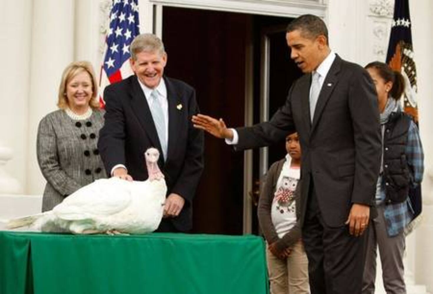 The President Pardons Two Turkeys Every Year