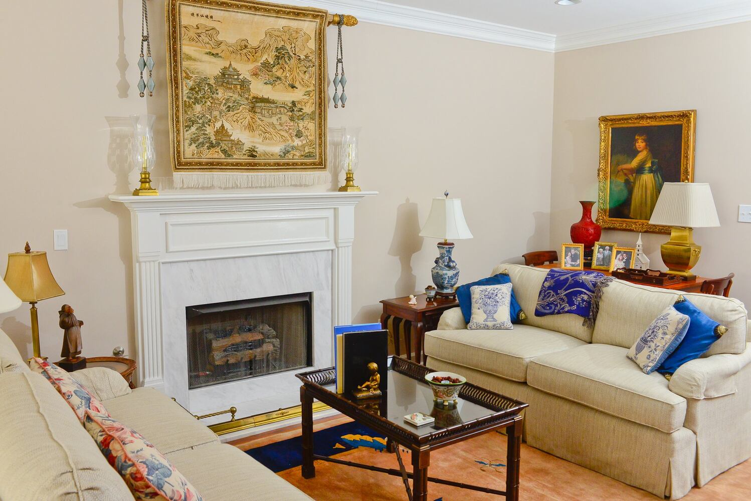 Asian design inspires decor for downsizing